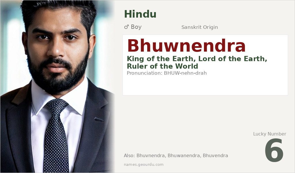 Bhuwnendra Name Meaning and Details