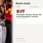 Biff Name Meaning and Details