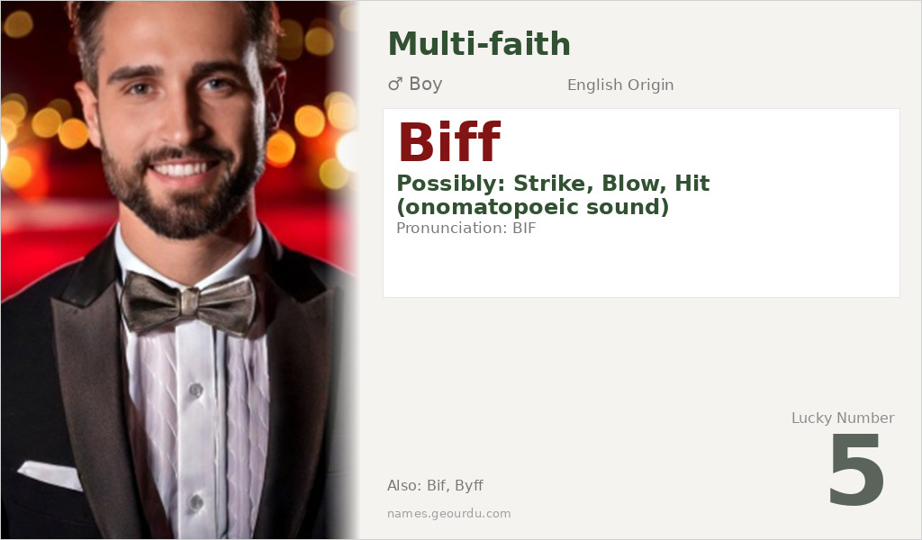 Biff Name Meaning and Details