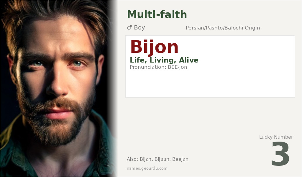 Bijon Name Meaning and Details