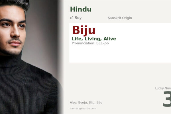 Biju Name Meaning — Origin, Gender & Details (2025)