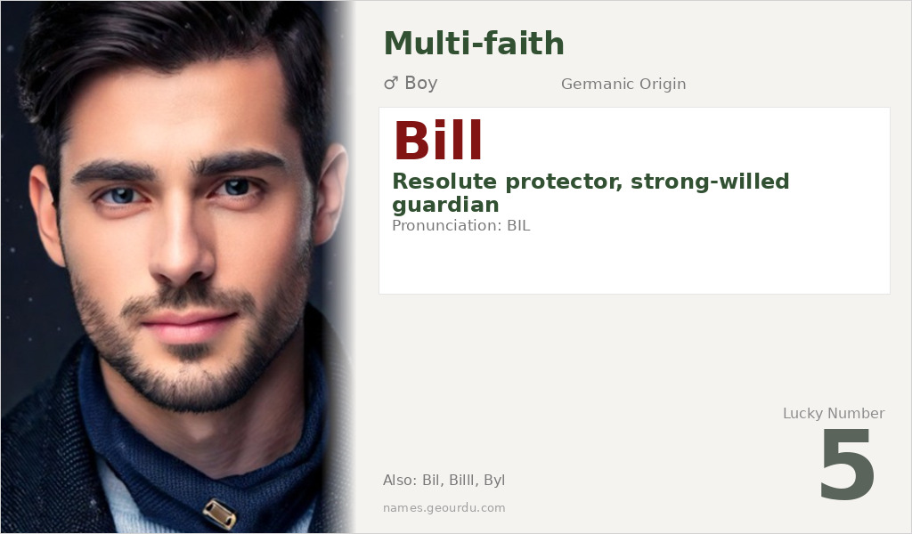 Bill Name Meaning and Details