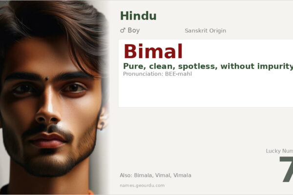 Bimal Name Meaning — Sanskrit Origin, Boy Name & Details (2025)