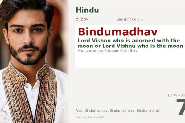 Bindumadhav Meaning — Sanskrit Origin, Boy Name & Vishnu Connection (2025)