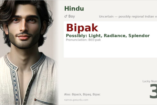 Bipak Name Meaning — Origin, Gender & Details (2025)