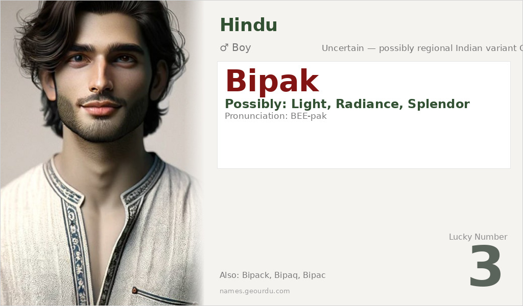 Bipak Name Meaning and Details