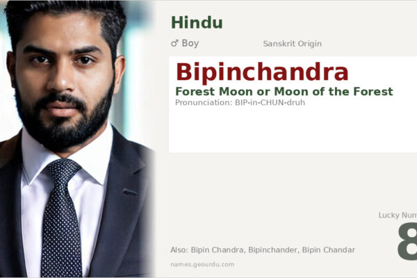 Bipinchandra Meaning — Sanskrit Origin, Boy Name & Details (2025)