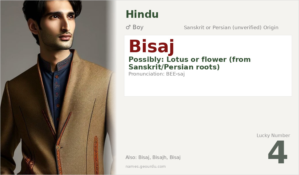 Bisaj Name Meaning and Details