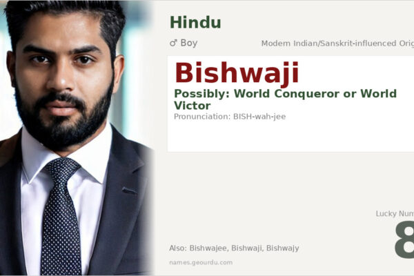 Bishwaji Name Meaning — Origin, Gender & Details (2025)