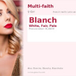 Blanch Name Meaning and Details