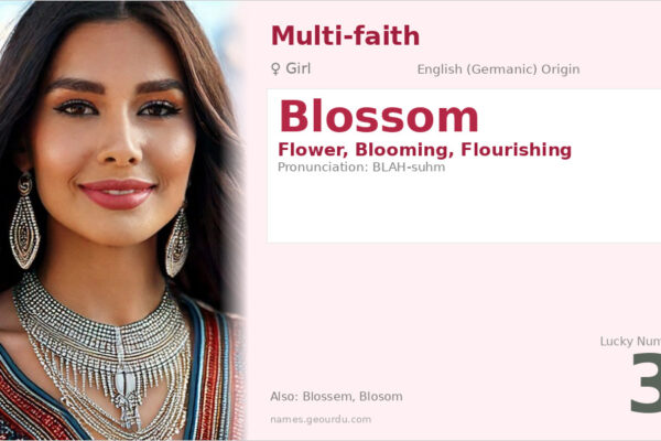 Blossom Name Meaning — Origin, Gender & Details (2025)