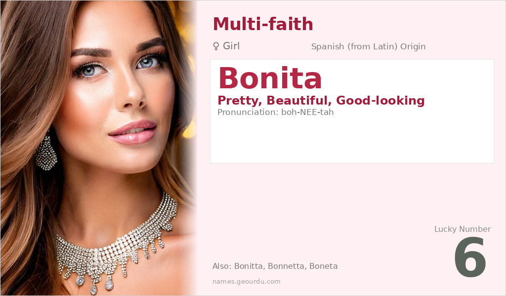 Bonita Name Meaning and Details
