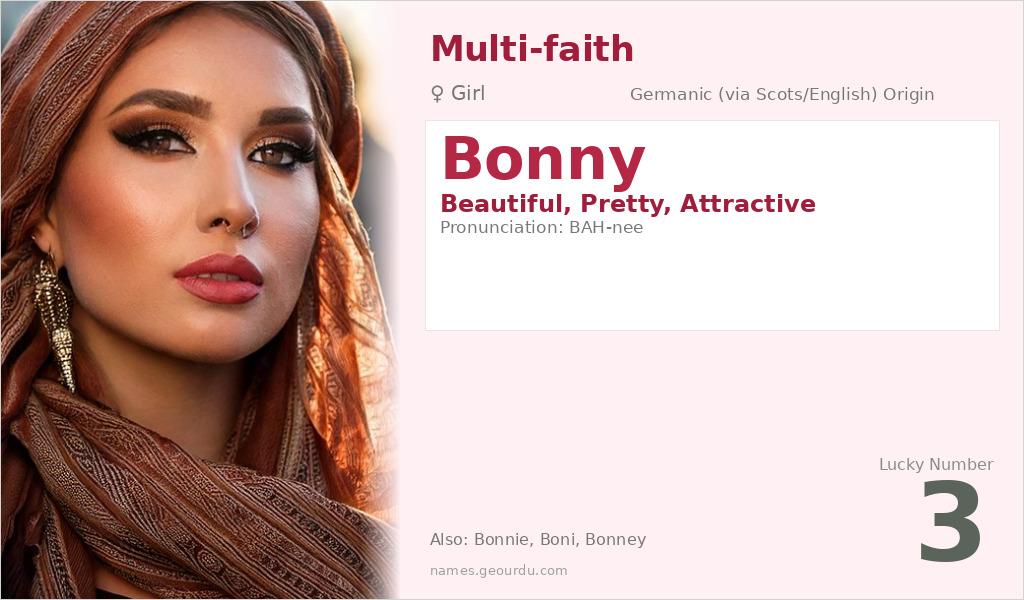 Bonny Name Meaning and Details
