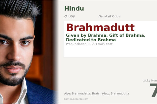 Brahmadutt Meaning — Sanskrit Origin, Hindu Boy Name & Details (2025)