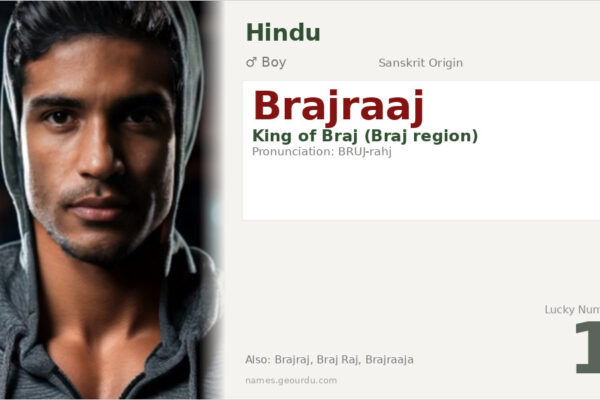 Brajraaj Name Meaning — Sanskrit Origin, Hindu Boy Name & Krishna Connection