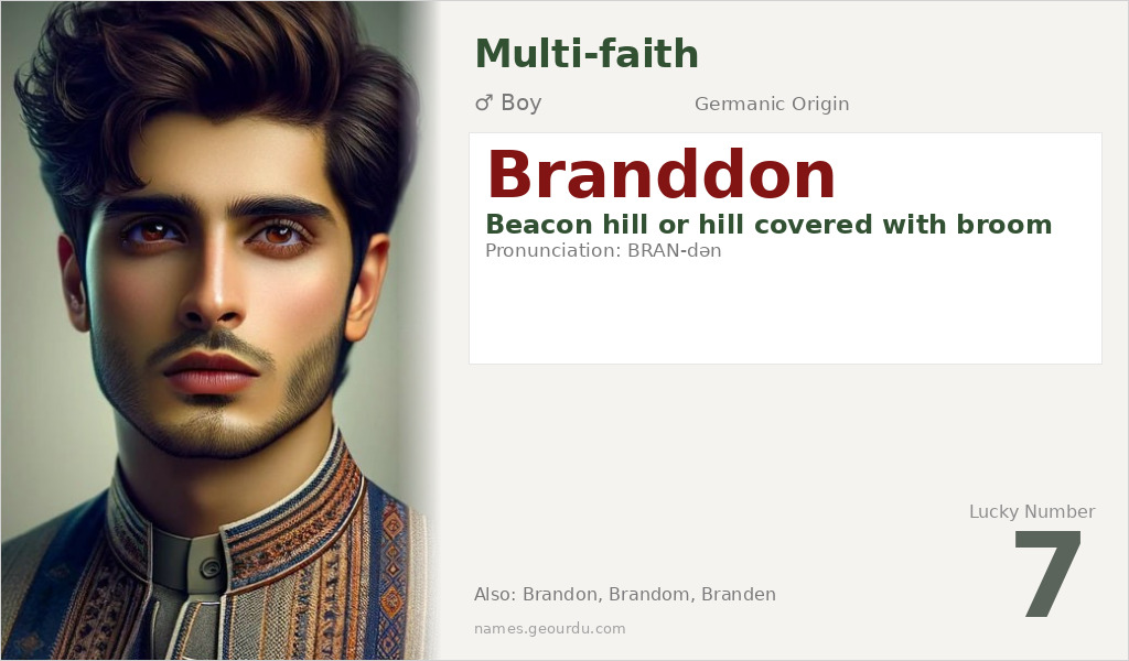 Branddon Name Meaning and Details