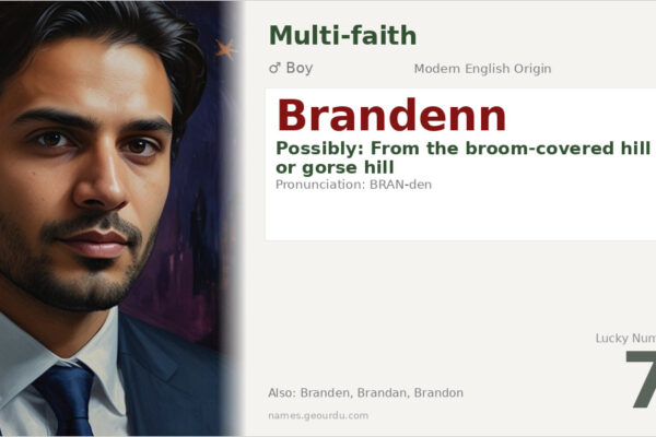 Brandenn Name Meaning — Origin, Gender & Details (2025)