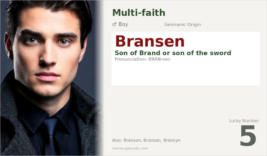 Bransen Name Meaning and Details