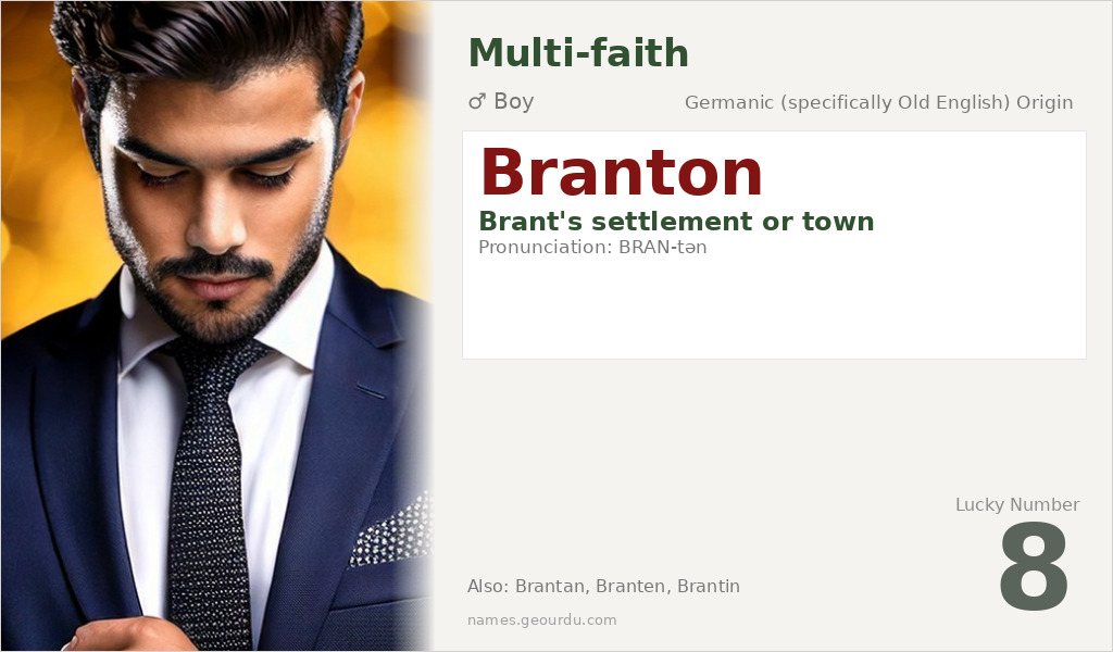 Branton Name Meaning and Details
