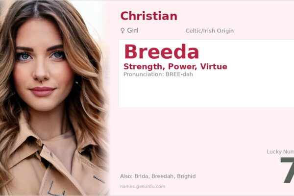 Breeda Name Meaning — Celtic Origin, Girl Name & History (2025)
