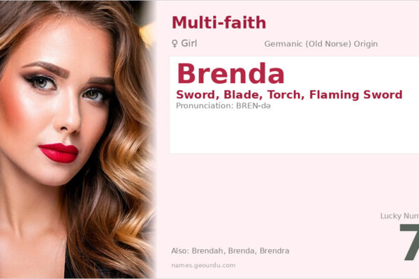 Brenda Name Meaning — Norse Origin, Girl Name & History (2025)