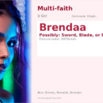 Brendaa Name Meaning and Details