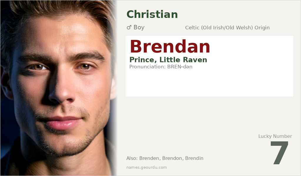 Brendan Name Meaning and Details