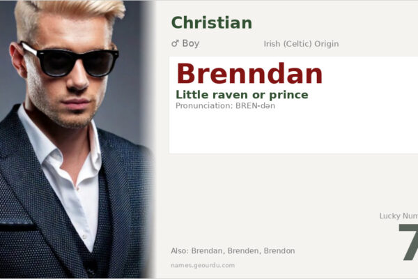 Brenndan Name Meaning — Celtic Origin, Boy’s Name & History (2025)
