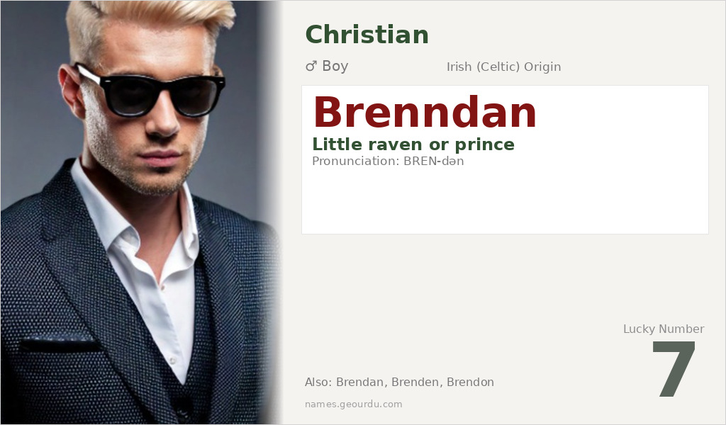 Brenndan Name Meaning and Details