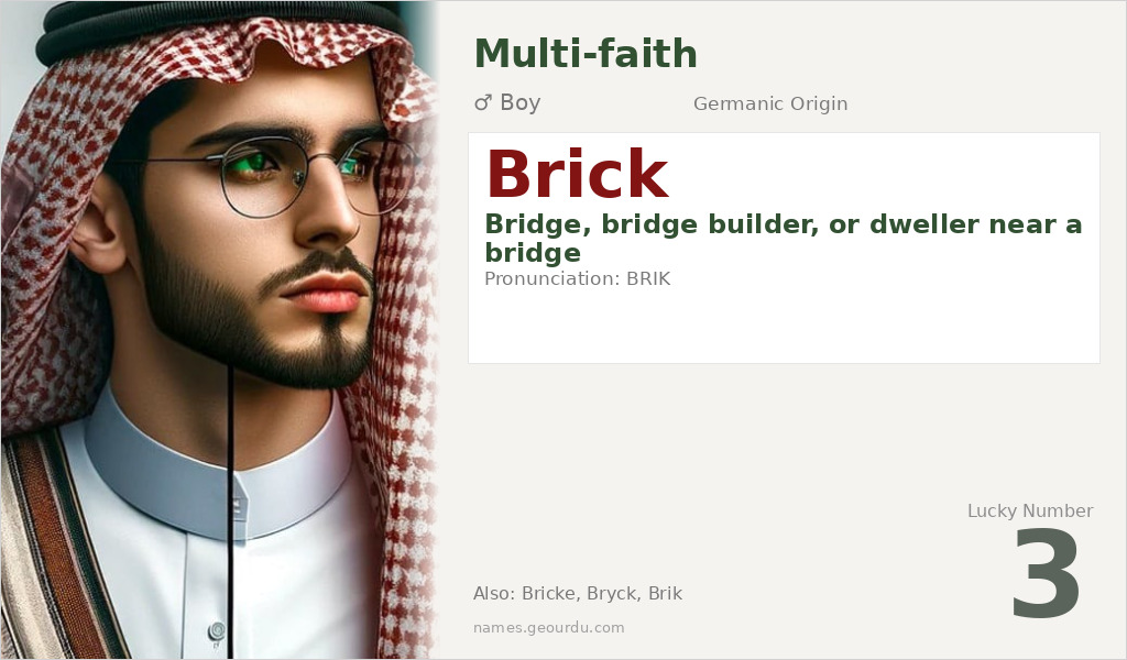 Brick Name Meaning and Details