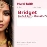 Bridget Name Meaning and Details
