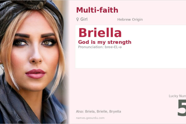 Briella Name Meaning — Hebrew Origin, Girl Name & Details (2025)