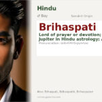 Brihaspati Name Meaning and Details