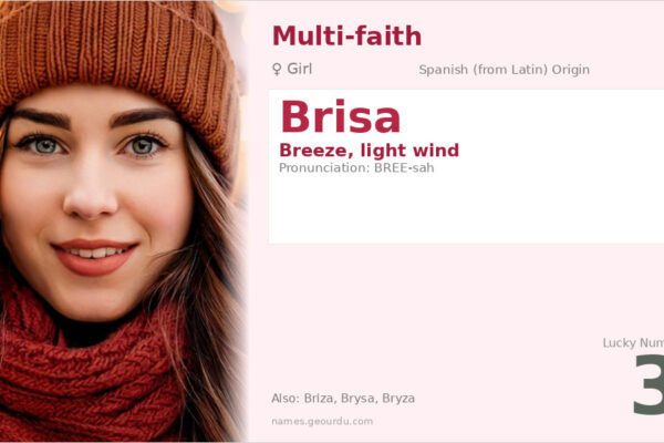 Brisa Name Meaning — Spanish Origin, Girl Name & Details (2025)