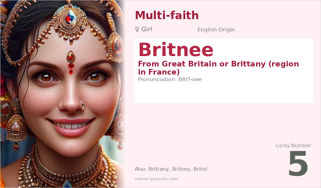 Britnee Name Meaning and Details