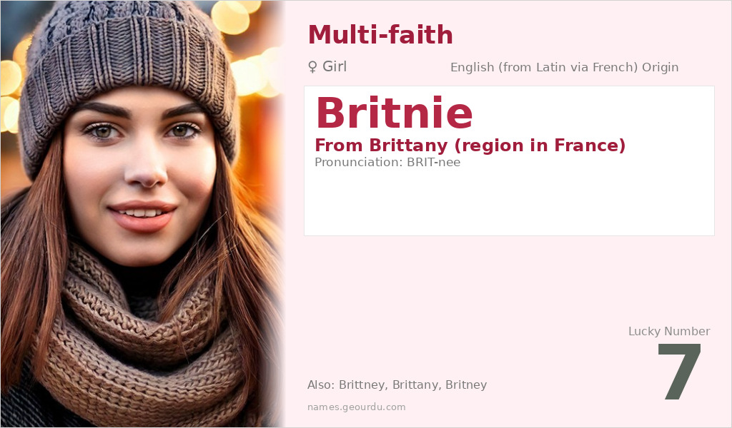 Britnie Name Meaning and Details