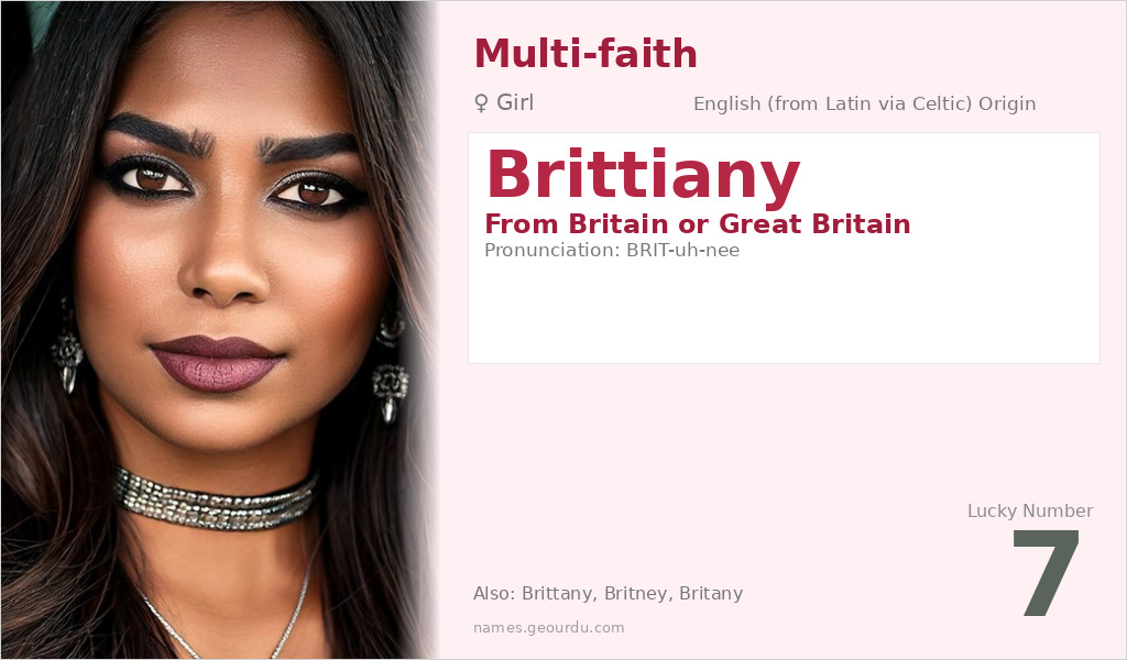 Brittiany Name Meaning and Details