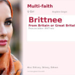 Brittnee Name Meaning and Details