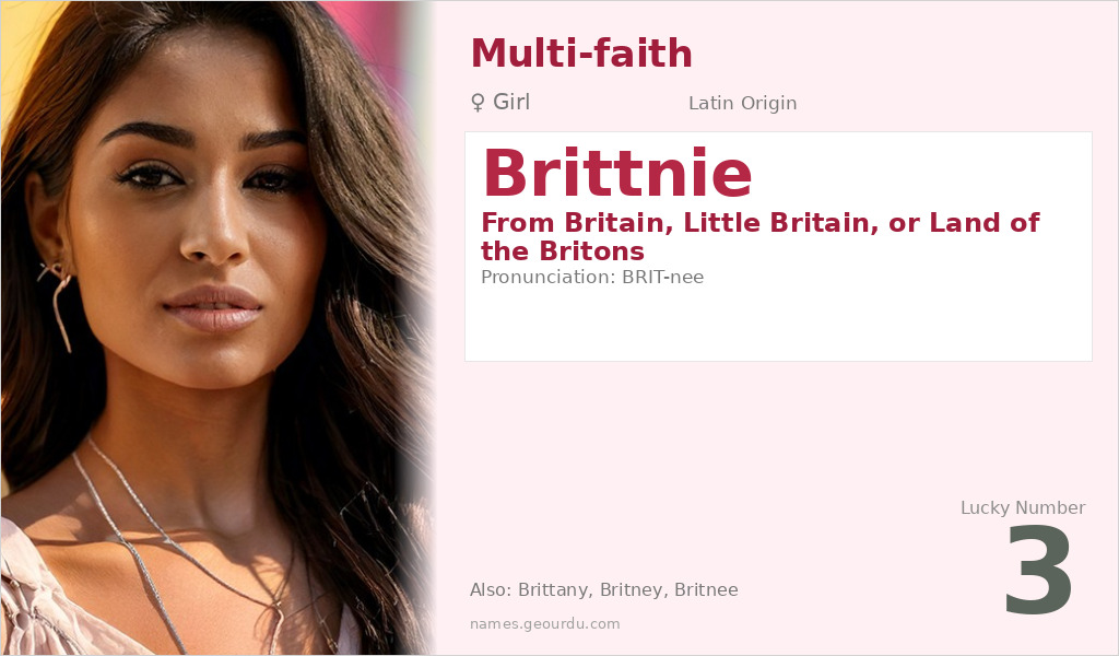 Brittnie Name Meaning and Details