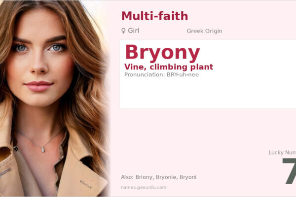 Bryony Name Meaning — Greek Origin, Girl’s Name & Plant Etymology (2025)