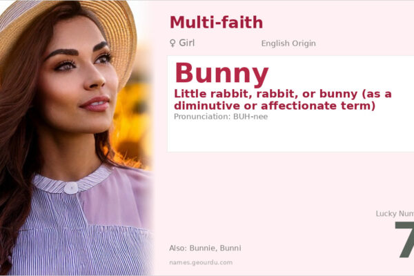 Bunny Name Meaning — English Origin, Girl Name & Details (2025)