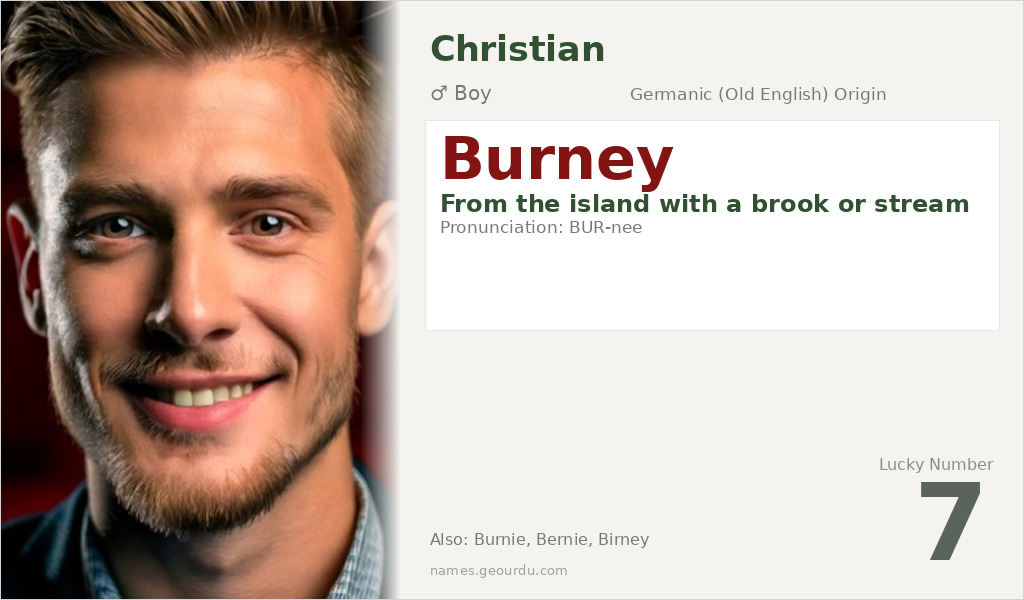 Burney Name Meaning and Details