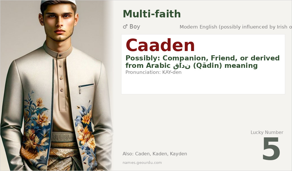 Caaden Name Meaning and Details