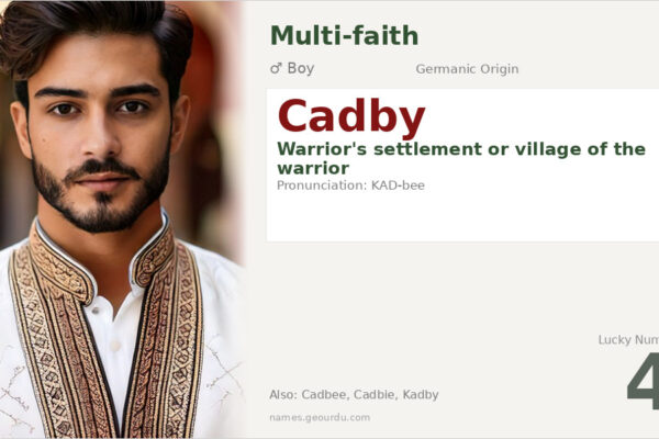 Cadby Name Meaning — Origin, Gender & Details (2025)