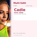 Cadie Name Meaning and Details