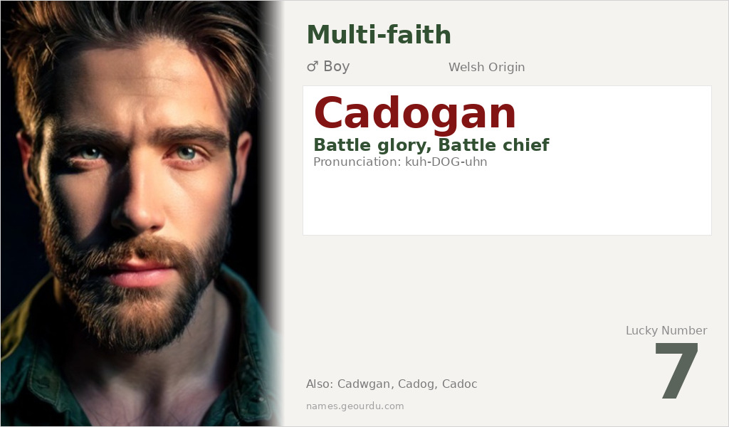 Cadogan Name Meaning and Details