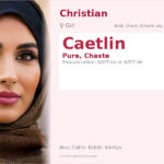 Caetlin Name Meaning and Details