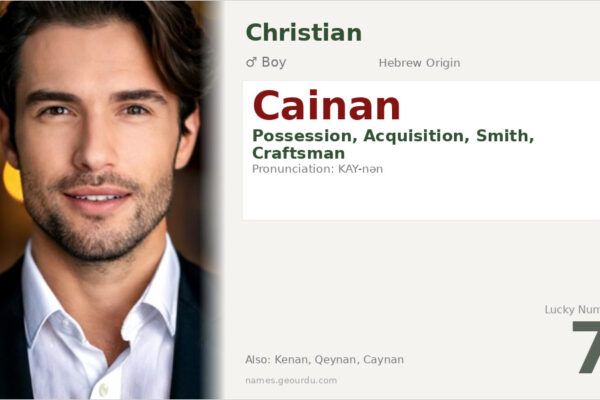 Cainan Name Meaning — Hebrew Origin, Biblical Significance & Details (2025)