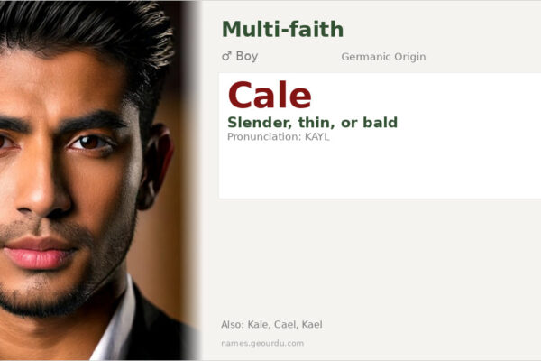 Cale Name Meaning — Origin, Gender & Details (2025)