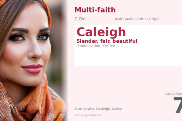 Caleigh Name Meaning — Irish Origin, Girl Name & Details (2025)